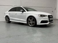 USED 2015 15 AUDI S3 2.0 TFSI Saloon 4dr Petrol S Tronic quattro Euro 6 (s/s) (300 ps) BANG & OLUFSEN, CRUISE, HTD SEATS