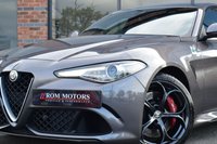 USED 2019 19 ALFA ROMEO GIULIA 2.9 V6 Bi-Turbo Quadrifoglio Saloon 4dr Petrol Auto Euro 6 (s/s) (510 ps) POWER SEATS / 19" 5-HOLE / FSH