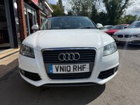 USED 2010 10 AUDI A3 CABRIOLET 1.6 TDI S line Convertible 2dr Diesel Manual Euro 5 (s/s) (105 ps) BLUETOOTH~A/C~HEATED SEATS~ALLOYS..