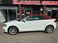USED 2010 10 AUDI A3 CABRIOLET 1.6 TDI S line Convertible 2dr Diesel Manual Euro 5 (s/s) (105 ps) BLUETOOTH~A/C~HEATED SEATS~ALLOYS..