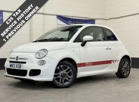 USED 2013 13 FIAT 500 1.2 S Hatchback 3 Door Petrol Manual Euro 5 (s/s) (69 bhp) SERVICE HISTORY TO 50,478 MILES