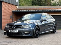 USED 2013 13 MERCEDES-BENZ C CLASS 6.3 C63 V8 AMG Saloon 4dr Petrol SpdS MCT Euro 5 (457 ps) 