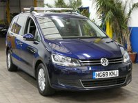 USED 2020 69 VOLKSWAGEN SHARAN 1.4 TSI GPF SE Nav MPV 5dr Petrol DSG Euro 6 (s/s) (150 ps) 7 SEATS SAT NAV BLUETOOTH CRUISE CONTROL PARKING SENSORS 1 OWNER SERVICE HISTORY WARRANTY GENUINE LOW MILES