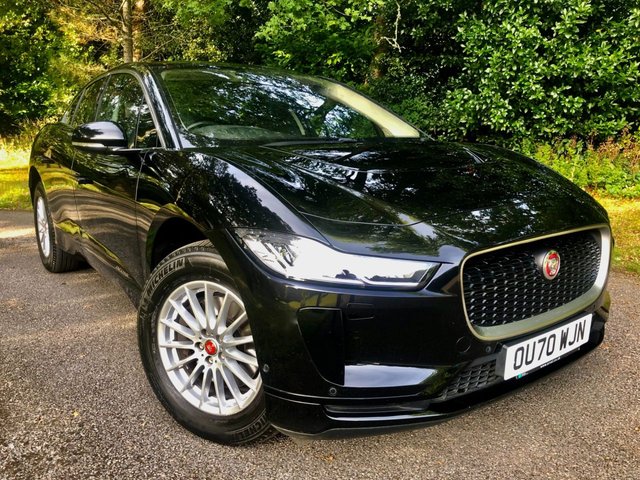 2020 70 Jaguar I-Pace 400 90kWh S SUV 5dr Electric Auto 4WD (400 ps)ONLY 37,700 MILES WITH FULL JAGUAR SERVICE HISTORY//FULL BLACK LEATHER//PARK CAMERA//FRONT AND REAR SENSORS//BLUETOOTH//DAB//GREAT CONDITION