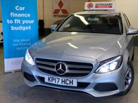 USED 2017 17 MERCEDES-BENZ C-CLASS 2.1 C220d Sport Saloon 4dr Diesel G-Tronic+ Euro 6 (s/s) (170 ps) AUTOMATIC........SATNAV......REVERSE CAMERA