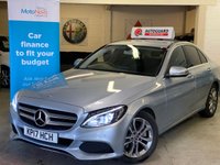 USED 2017 17 MERCEDES-BENZ C-CLASS 2.1 C220d Sport Saloon 4dr Diesel G-Tronic+ Euro 6 (s/s) (170 ps) AUTOMATIC........SATNAV......REVERSE CAMERA