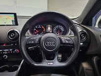 USED 2017 17 AUDI A3 2.0 TDI S line Sportback 5dr Diesel Manual quattro Euro 6 (s/s) (150 ps) Front And Rear Parking Sensors, Satellite Navigation, Cruise Control