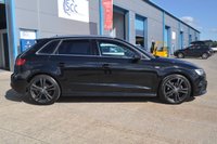 USED 2017 17 AUDI A3 2.0 TDI S line Sportback 5dr Diesel Manual quattro Euro 6 (s/s) (150 ps) Front And Rear Parking Sensors, Satellite Navigation, Cruise Control