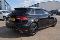 USED 2017 17 AUDI A3 2.0 TDI S line Sportback 5dr Diesel Manual quattro Euro 6 (s/s) (150 ps) Front And Rear Parking Sensors, Satellite Navigation, Cruise Control