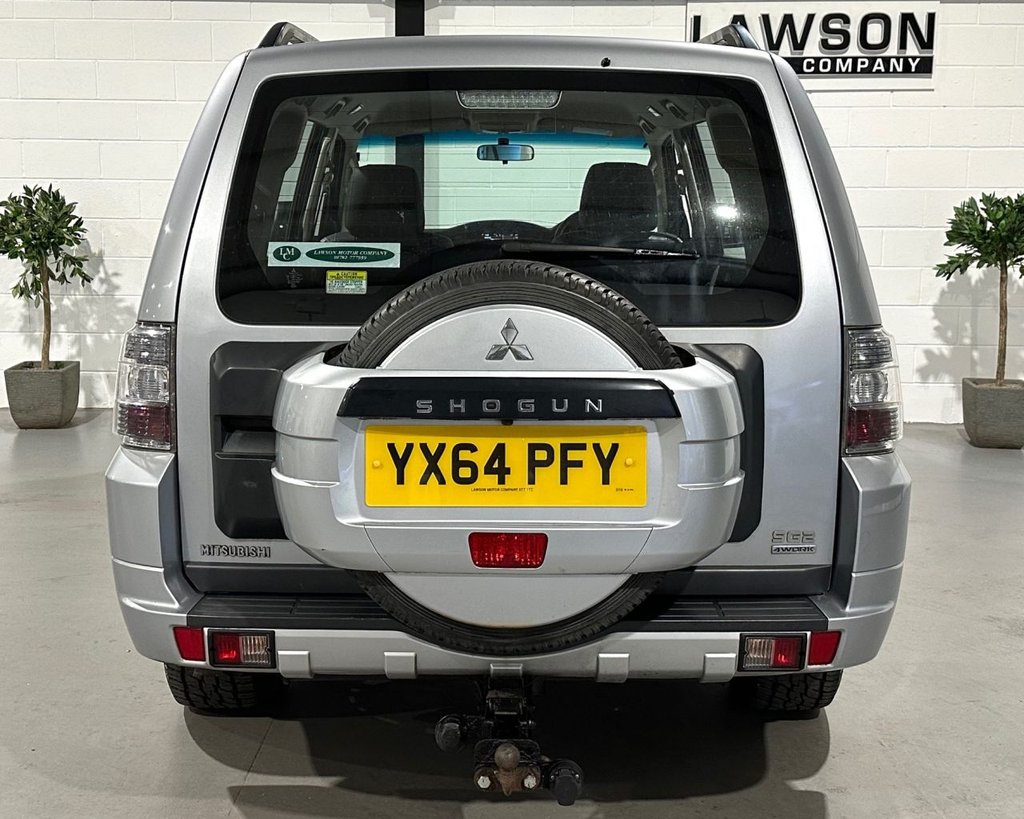 USED 2014 64 MITSUBISHI SHOGUN 3.2 DI-DC SG2 4work SUV 3dr Diesel Automatic 4WD L3 (224 g/km, 197 bhp) 