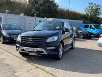 USED 2013 63 MERCEDES-BENZ M-CLASS 3.0 ML350 V6 BlueTEC AMG Sport SUV 5dr Diesel G-Tronic 4WD Euro 6 (s/s) (258 ps) 