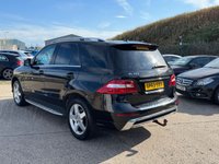 USED 2013 63 MERCEDES-BENZ M-CLASS 3.0 ML350 V6 BlueTEC AMG Sport SUV 5dr Diesel G-Tronic 4WD Euro 6 (s/s) (258 ps) 