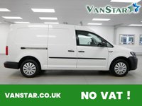 USED 2020 20 VOLKSWAGEN CADDY MAXI C20 2.0 TDI 102 BHP LONG STARTLINE EDITION ( NO VAT ! ) 2 OWNERS | LONG | LEATHER COVERS | NO VAT !