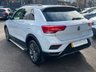 USED 2018 68 VOLKSWAGEN T-ROC 1.6 TDI SE SUV 5dr Diesel Manual Euro 6 (s/s) (115 ps) - WHITE SILVER METALLIC