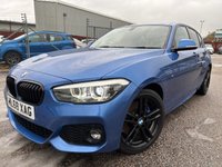 USED 2018 68 BMW 1 SERIES 2.0 120i GPF M Sport Shadow Edition Hatchback 5dr Petrol Auto Euro 6 (s/s) (184 ps) LEATHER, HARMON KARDON, SAT NAV