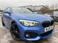 USED 2018 68 BMW 1 SERIES 2.0 120i GPF M Sport Shadow Edition Hatchback 5dr Petrol Auto Euro 6 (s/s) (184 ps) LEATHER, HARMON KARDON, SAT NAV