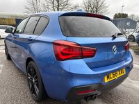 USED 2018 68 BMW 1 SERIES 2.0 120i GPF M Sport Shadow Edition Hatchback 5dr Petrol Auto Euro 6 (s/s) (184 ps) LEATHER, HARMON KARDON, SAT NAV