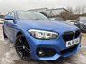 USED 2018 68 BMW 1 SERIES 2.0 120i GPF M Sport Shadow Edition Hatchback 5dr Petrol Auto Euro 6 (s/s) (184 ps) LEATHER, HARMON KARDON, SAT NAV