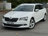 USED 2017 67 SKODA SUPERB 2.0 TDI SE L Executive Estate 5dr Diesel DSG Euro 6 (s/s) (150 ps) STUNNING+ULEZ+FSH+CAMBELT+NAV+PS