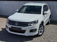 USED 2014 64 VOLKSWAGEN TIGUAN 2.0 TDI BlueMotion Tech R-Line SUV 5dr Diesel Manual 4WD Euro 5 (s/s) (Nav) (140 ps) 