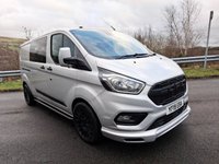 USED 2019 19 FORD TRANSIT CUSTOM 2.0 340 EcoBlue Trend Panel Van 5dr Diesel Manual L2 H1 Euro 6 (s/s) (130 ps) 1 OWNER-HEATED SEATS-NEW WHEELS