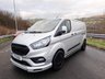 USED 2019 19 FORD TRANSIT CUSTOM 2.0 340 EcoBlue Trend Panel Van 5dr Diesel Manual L2 H1 Euro 6 (s/s) (130 ps) 1 OWNER-HEATED SEATS-NEW WHEELS