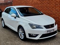 USED 2012 12 SEAT IBIZA 1.2 TSI FR Sport Coupe 3dr Petrol Manual Euro 5 (105 ps) GREAT CONDITION - FULL SERVICE HISTORY
