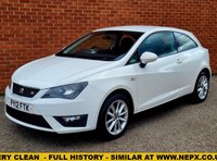 USED 2012 12 SEAT IBIZA 1.2 TSI FR Sport Coupe 3dr Petrol Manual Euro 5 (105 ps) GREAT CONDITION - FULL SERVICE HISTORY