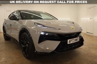 USED 2023 LOTUS ELETRE 112kWh R SUV 5dr Electric Auto 4WD (Dual Motor) (917 ps) Low Mileage fully loaded in Kaimu Grey with full leather and Alcantara sports trim, covered on 8375 miles