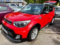 USED 2018 68 KIA SOUL 1.6 GDi 2 SUV 5dr Petrol Manual Euro 6 (130 bhp) ** PETROL......6 SPEED........ 1 OWNER FROM NEW.........96,011 MILES.........2 KEYS.......�&pound;195 ROAD TAX.........LOW INSURANCE GROUP 11.........2 EDITION..........HUGE SPEC........MEDIA SCREEN..........SATNAV........CRUISE CONTROL..........BLUETOOTH........AIRCON.........REVERSING CAMERA...........PRIVACY GLASS..........ALLOYS ** 