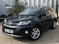USED 2013 13 TOYOTA RAV4 2.2 D-CAT Icon SUV 5dr Diesel Auto 4WD Euro 5 (150 ps) - FULL SERVICE HISTORY - REVERSE CAMERA - BLUETOOTH - CRUISE CONTROL - DAB RADIO