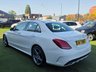 USED 2014 64 MERCEDES-BENZ C-CLASS 2.1 C220 BlueTEC AMG Line Saloon 4dr Diesel Manual Euro 6 (s/s) (170 ps) +++ FREE 12 MONTHS WARRANTY+++
