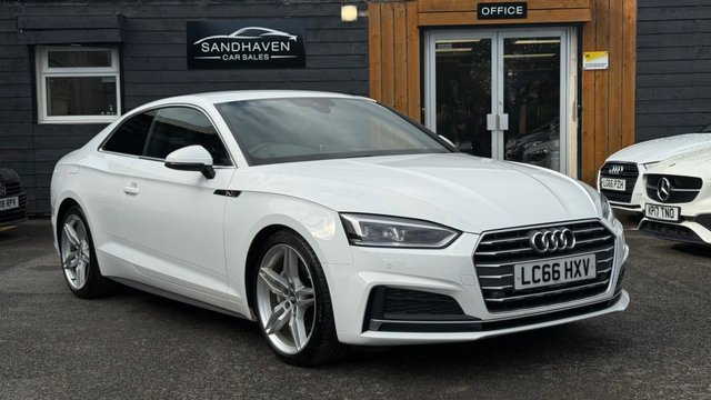 2017 66 Audi A5 2.0 TDI S line Coupe 2dr Diesel S Tronic Euro 6 (s/s) (190 ps)