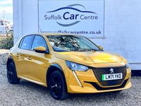 USED 2021 71 PEUGEOT E-208 50kWh Allure Premium Hatchback 5dr Electric Auto (136 ps) www.suffolkcarcentre.co.uk - Located at Lowestoft