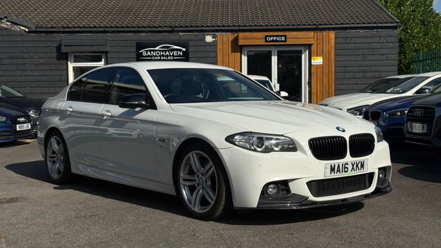 2016 16 BMW 5 Series 2.0 520d M Sport Saloon 4dr Diesel Auto Euro 6 (s/s) (190 ps)