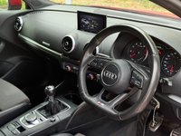 USED 2016 66 AUDI A3 1.4 TFSI CoD S line Hatchback 3dr Petrol Manual Euro 6 (s/s) (150 ps) 