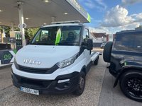 USED 2018 68 IVECO DAILY 2.3 TD 14V 35S 3450 Chassis Cab 2dr Diesel HiMatic RWD L2 (136 bhp) + 12 MONTHS MOT + FRESH SERVICE +