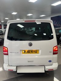 USED 2011 61 VOLKSWAGEN CARAVELLE 2.0 BiTDI Executive MPV 5dr Diesel DSG Euro 5 (180 ps) WHEEL CHAIR ACCESIBLE + NO VAT + 6 SEATS