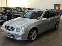 USED 2005 55 MERCEDES-BENZ C-CLASS 3.0 C320 CDI Avantgarde SE Estate 5dr Diesel 7G-Tronic (208 g/km, 221 bhp) BIG SPEC SUNROOF SAT NAV BLUETOOTH HEATED LEATHER CRUISE CONTROL PARKING SENSORS 1 ONWER FROM NEW SERVICE HISTORY