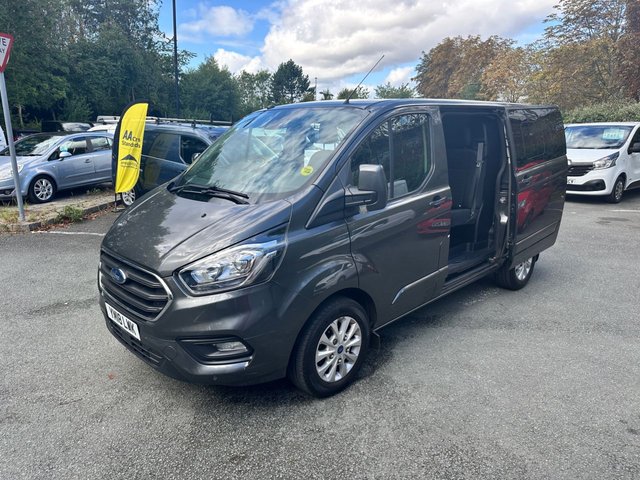 2018 18 Ford Transit Custom 2.0 300 EcoBlue Limited Crew Van Double Cab 5dr Diesel Manual L1 H1 Euro 6 (6 Seat) (130 ps)