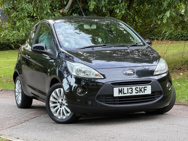 2013 13 Ford Ka 1.2 Zetec Hatchback 3dr Petrol Manual Euro 5 (s/s) (69 ps)