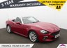 USED 2017 67 FIAT 124 1.4 MultiAir Lusso Convertible 2dr Petrol Euro 6 (140 ps) REVERSE CAMERA | HEATED SEATS