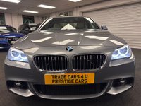 USED 2015 64 BMW 5 SERIES 520d (2.0) M SPORT AUTO 4 DR DIESEL EURO 6 *ONLY 25K*  UK DELIVERY FLAT FEE &pound;175 (SUBJECT TO DEAL) *OVER 100 IMAGES ON OUR WEBSITE*BESPOKE FINANCE ARRANGED*PART EXCHANGE WELCOME*ALL VEHICLES HPI CLEAR