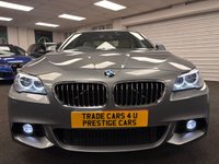 USED 2015 64 BMW 5 SERIES 520d (2.0) M SPORT AUTO 4 DR DIESEL EURO 6 *ONLY 25K*  UK DELIVERY FLAT FEE &pound;175 (SUBJECT TO DEAL) *OVER 100 IMAGES ON OUR WEBSITE*BESPOKE FINANCE ARRANGED*PART EXCHANGE WELCOME*ALL VEHICLES HPI CLEAR