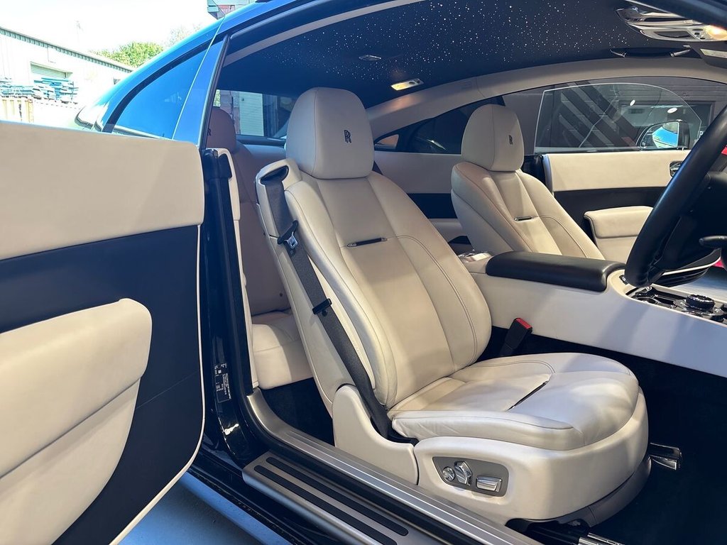 USED 2020 ROLLS-ROYCE WRAITH 6.6 V12 Coupe 2dr Petrol Auto Euro 6 (591 bhp) &pound;53K OPTIONS|STARLIGHT ROOF