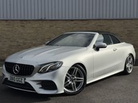 USED 2018 10 MERCEDES-BENZ E-CLASS 2.0 E220d AMG Line (Premium) Cabriolet 2dr Diesel G-Tronic+ Euro 6 (s/s) (194 ps) AMG Styling | RearCAM | Cabriol