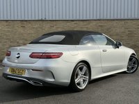 USED 2018 10 MERCEDES-BENZ E-CLASS 2.0 E220d AMG Line (Premium) Cabriolet 2dr Diesel G-Tronic+ Euro 6 (s/s) (194 ps) AMG Styling | RearCAM | Cabriol