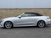 USED 2018 10 MERCEDES-BENZ E-CLASS 2.0 E220d AMG Line (Premium) Cabriolet 2dr Diesel G-Tronic+ Euro 6 (s/s) (194 ps) AMG Styling | RearCAM | Cabriol
