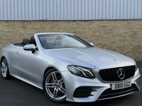 USED 2018 10 MERCEDES-BENZ E-CLASS 2.0 E220d AMG Line (Premium) Cabriolet 2dr Diesel G-Tronic+ Euro 6 (s/s) (194 ps) AMG Styling | RearCAM | Cabriol