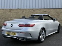 USED 2018 10 MERCEDES-BENZ E-CLASS 2.0 E220d AMG Line (Premium) Cabriolet 2dr Diesel G-Tronic+ Euro 6 (s/s) (194 ps) AMG Styling | RearCAM | Cabriol